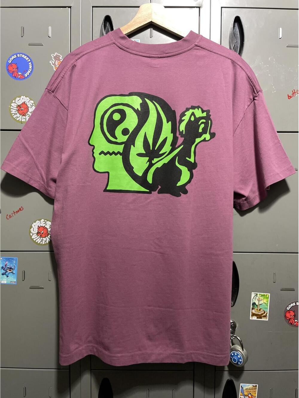 Brain Dead bnwt Dover Street Market skunk weed head tee
